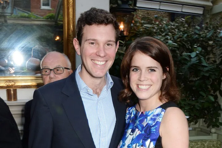 Eugenie and Jack baby