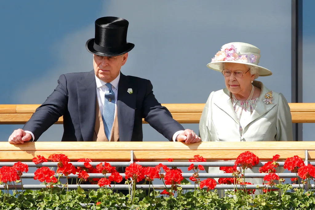 prince andrew queen