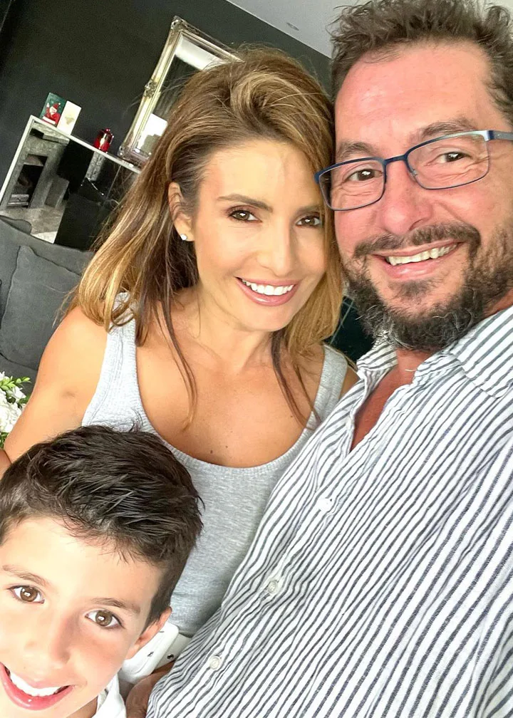 Ada Nicodemou son Johnas stepdad Adam Rigby