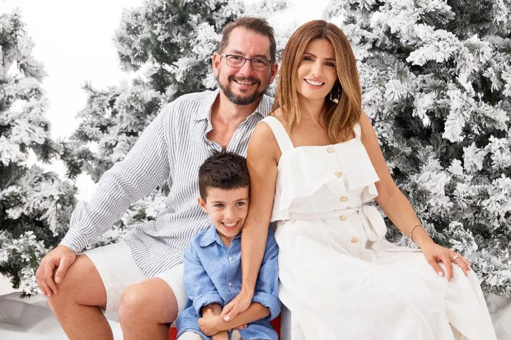 Ada Nicodemou son Johnas stepdad Adam Rigby