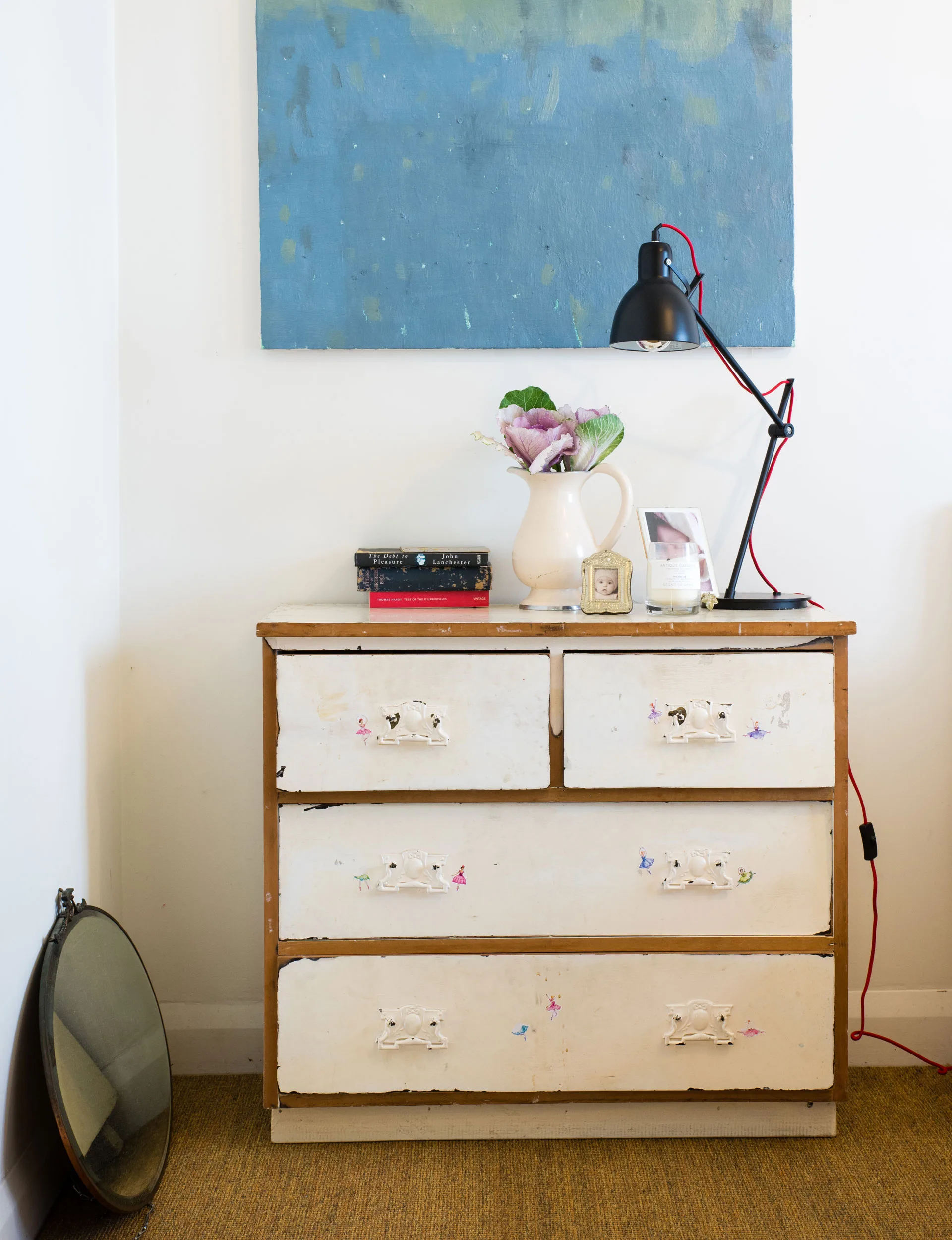 Gisborne set of draws in room