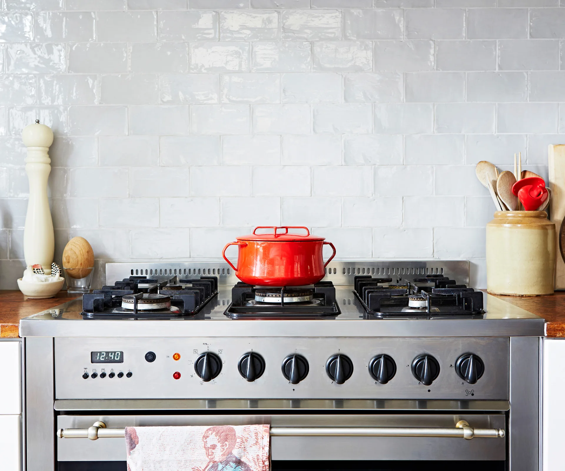 Customised-cabinetry-was-built-around-the-second-hand-stove.