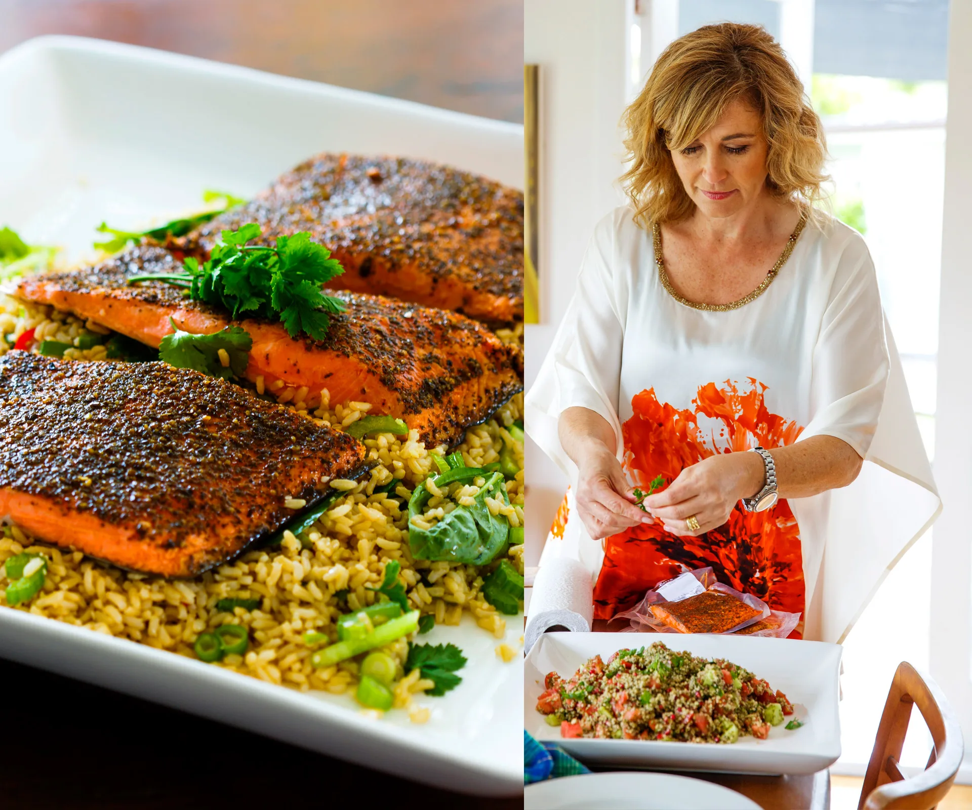 Glazed-salmon