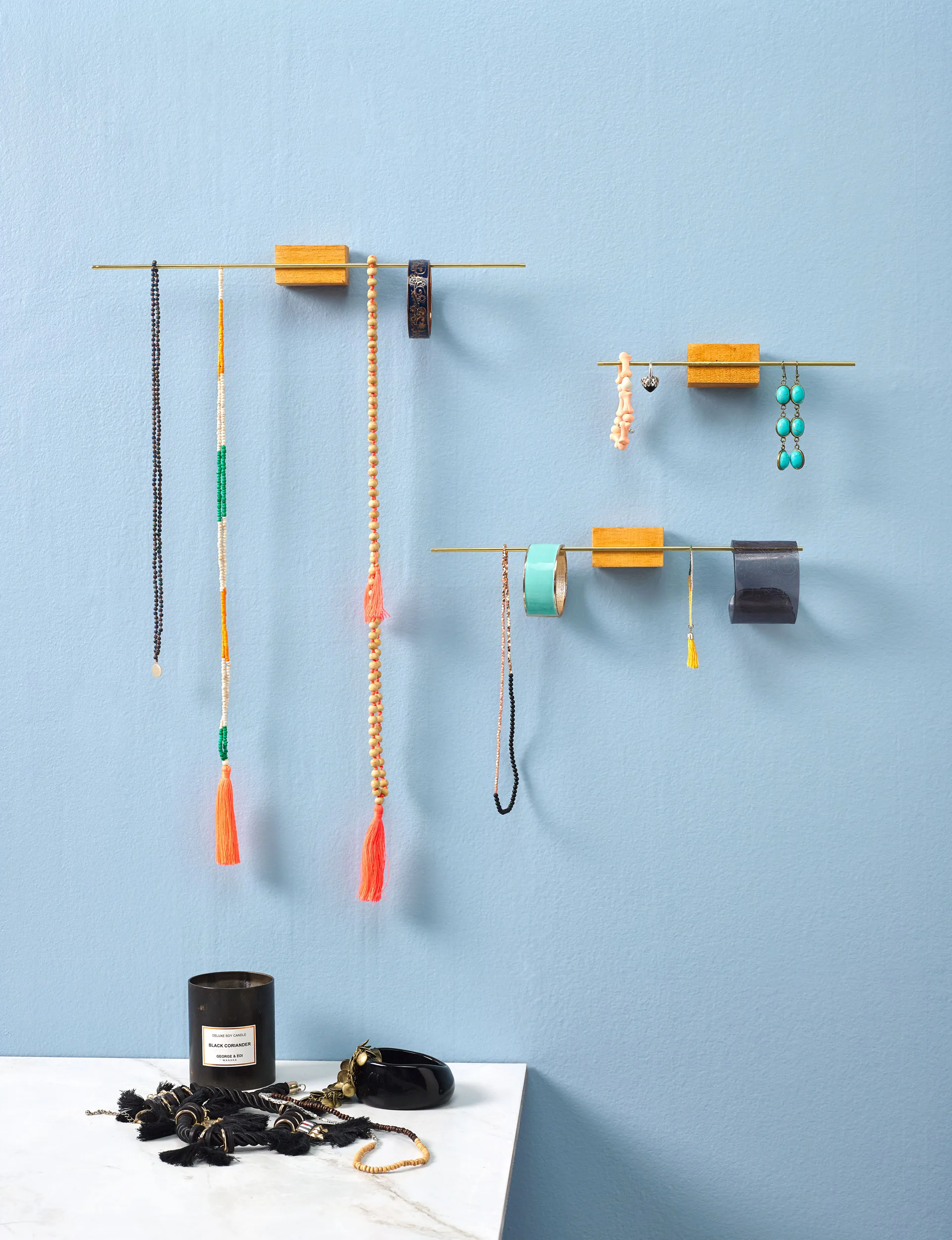 Four-Ways-brass-tubing-jewellery-holder