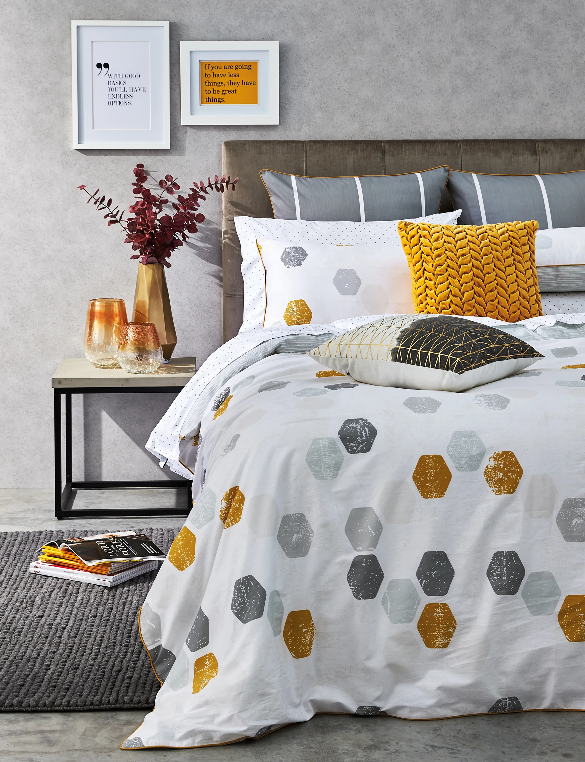 hexagonbedding
