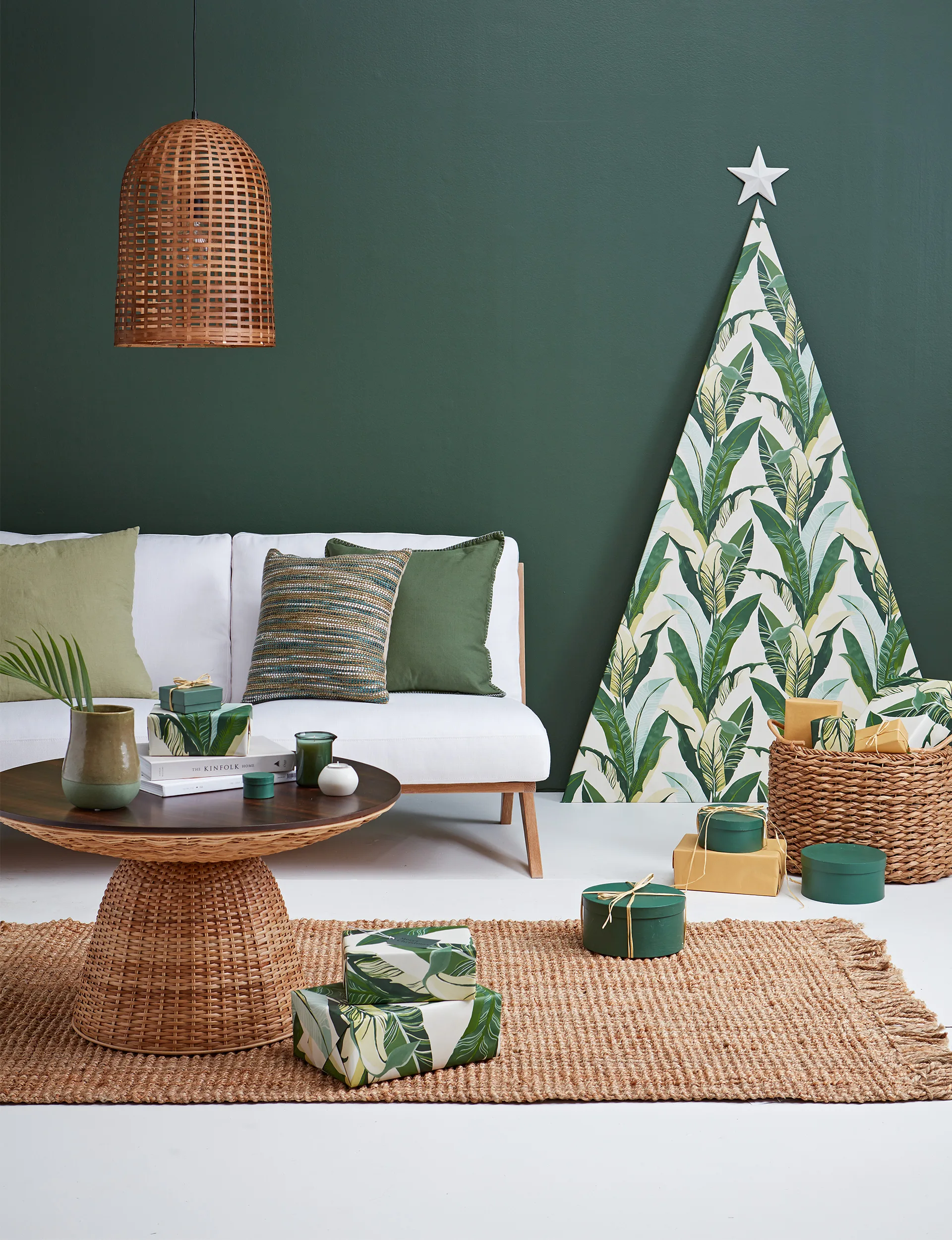 tropical christmas style