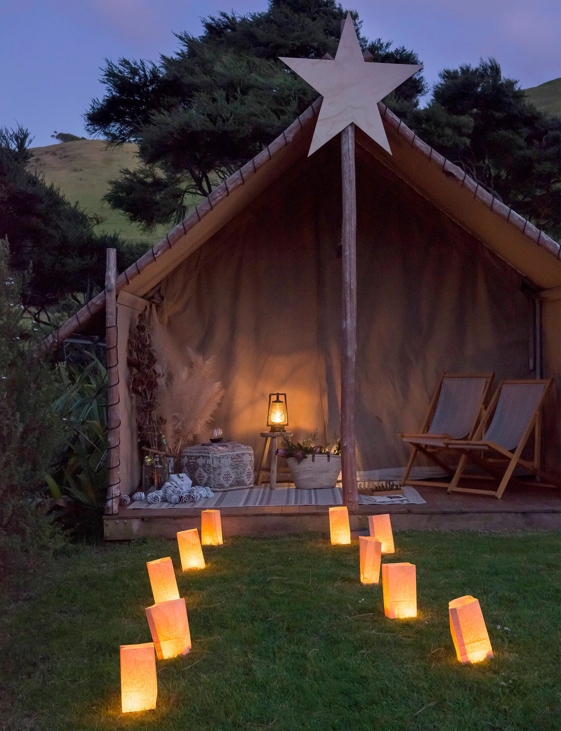 glamping Christmas 