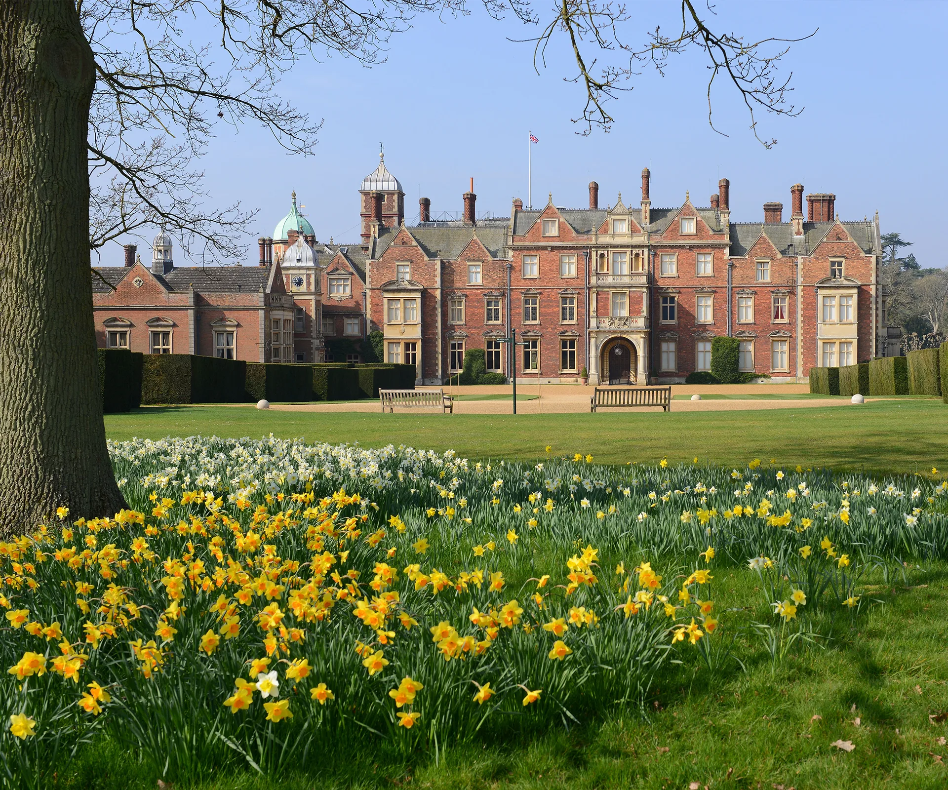 homes owned by the British royal family: Sandringham House