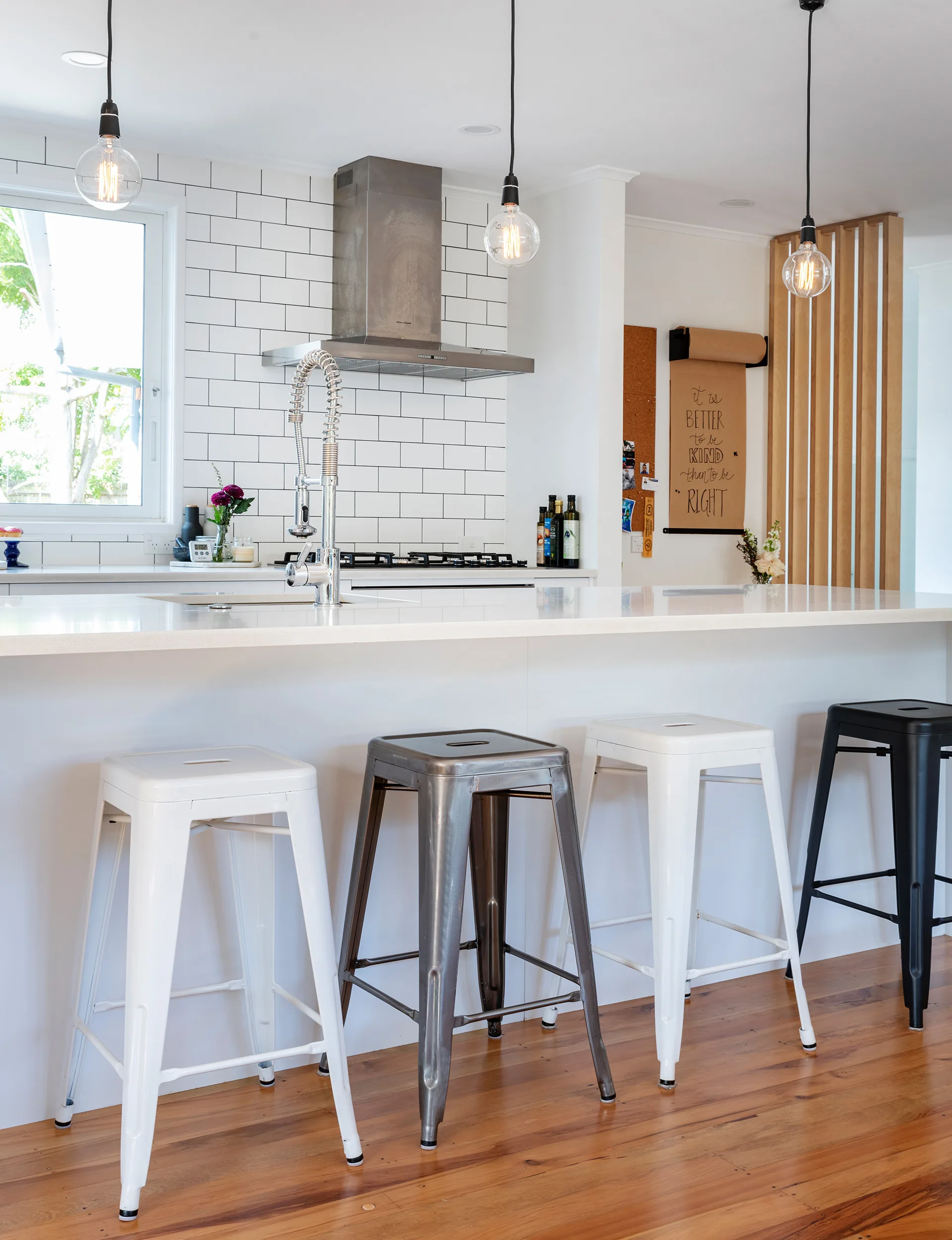 kitchen renovation, subway tiles