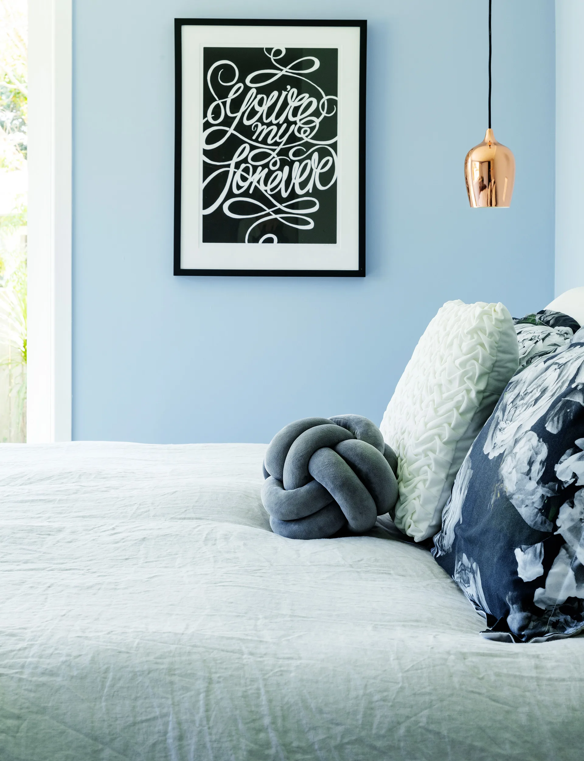 blue bedroom