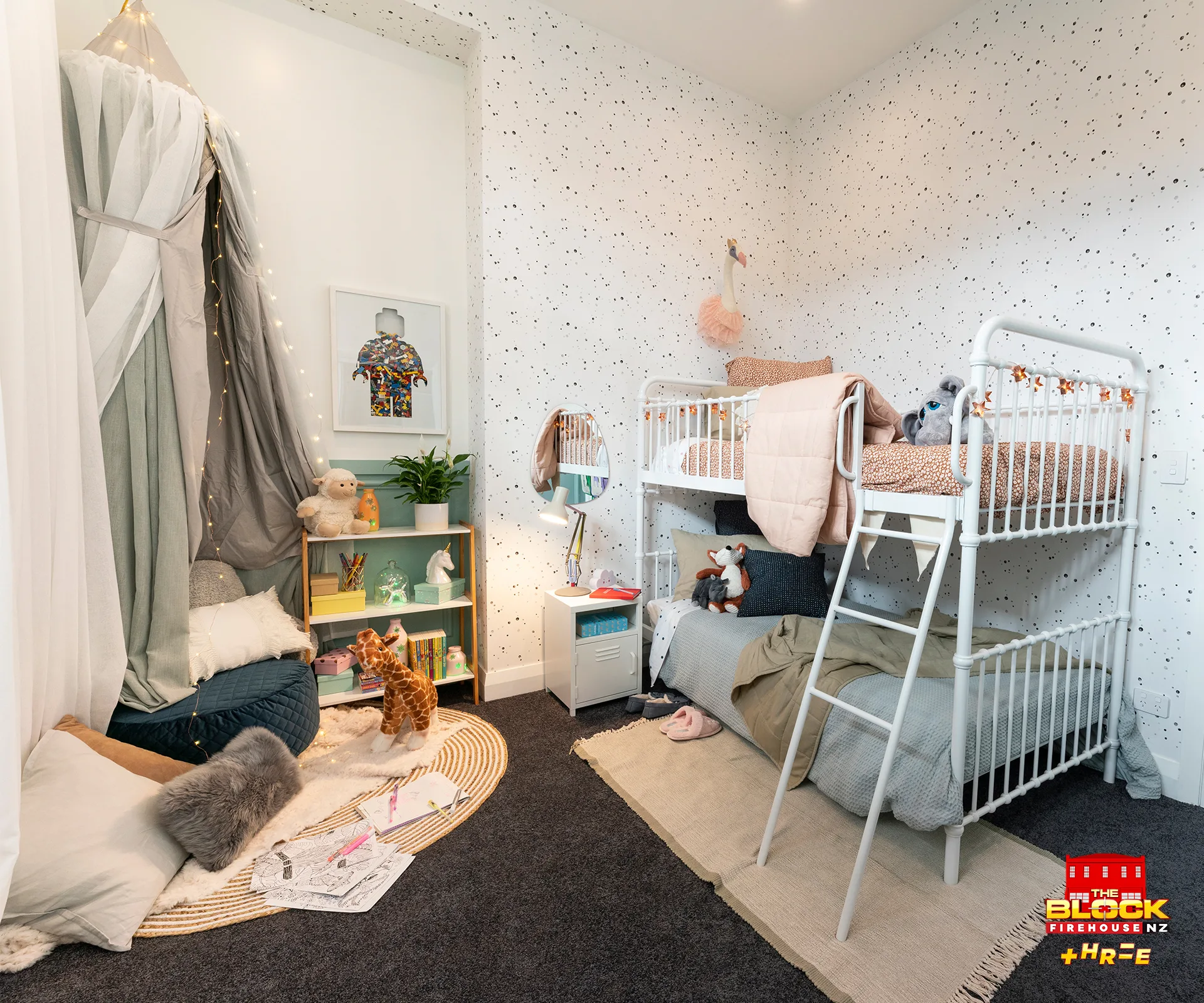 The Block NZ Stacy and Adam kids room