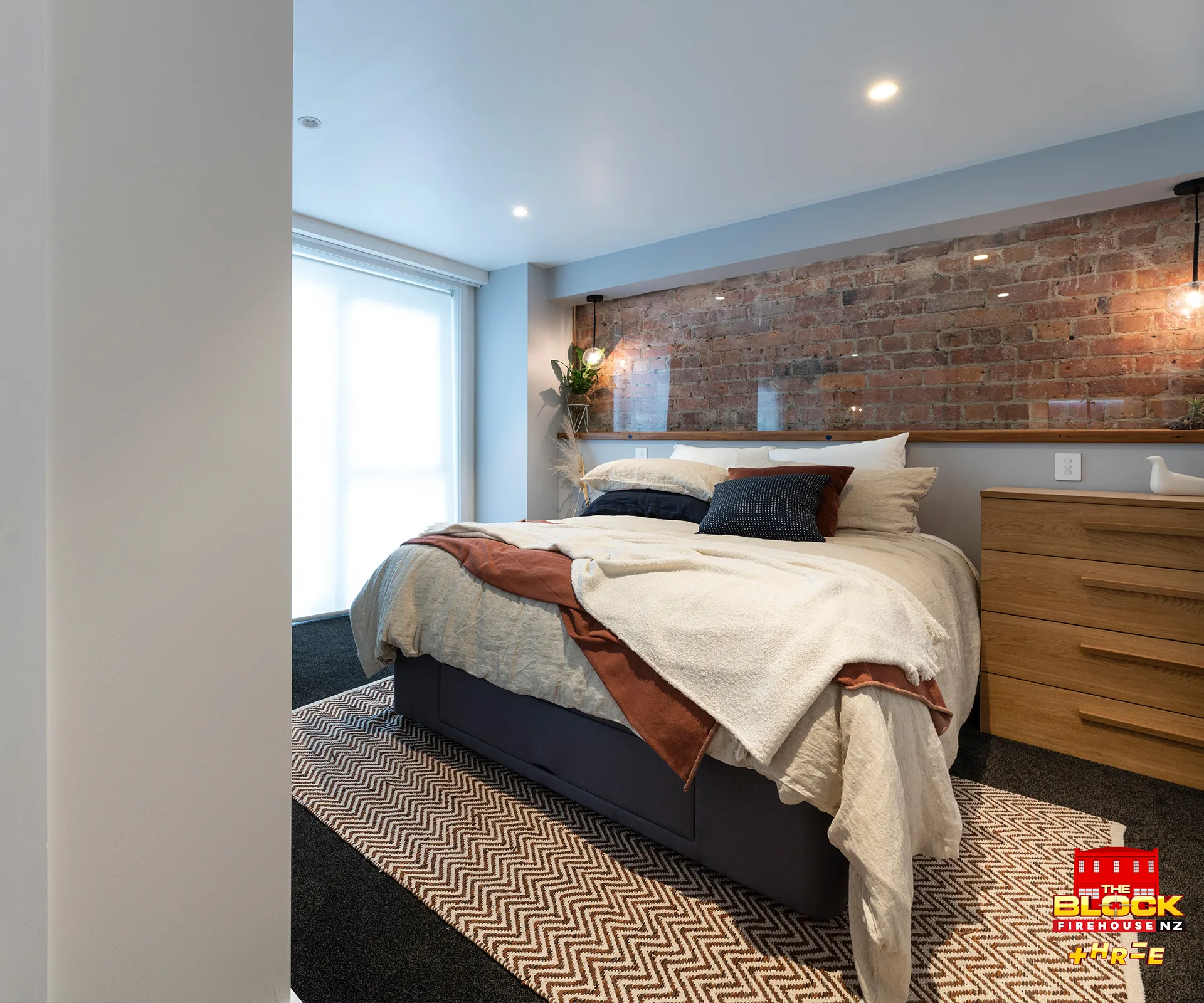 The Block NZ Ethan and Sam bedroom