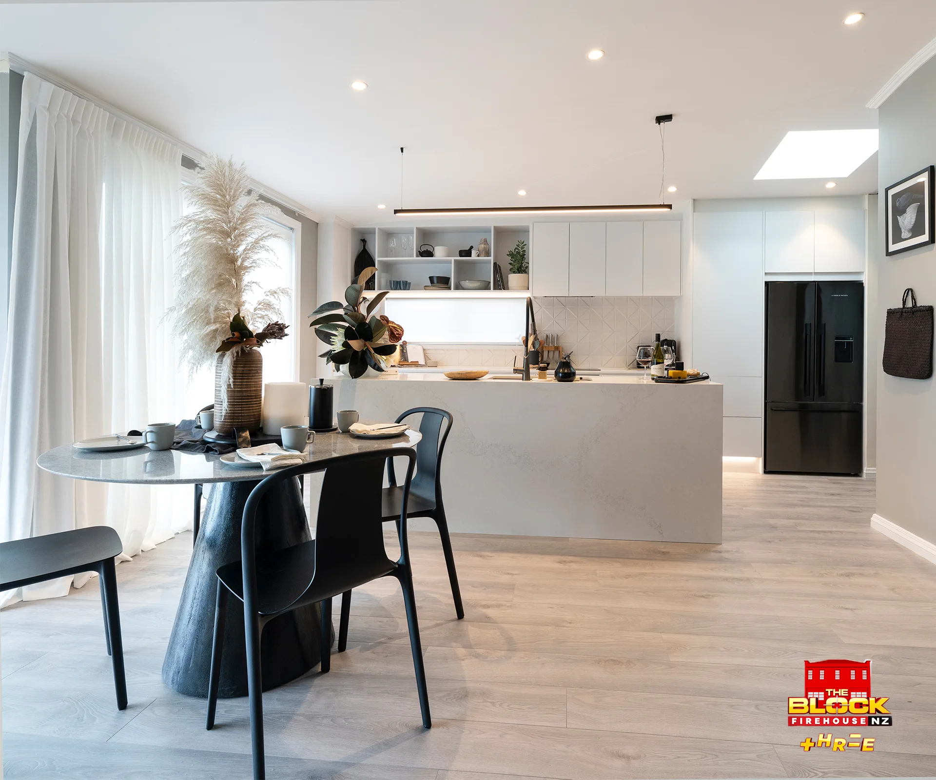 Sophia and Mikaere The Block NZ kitchen