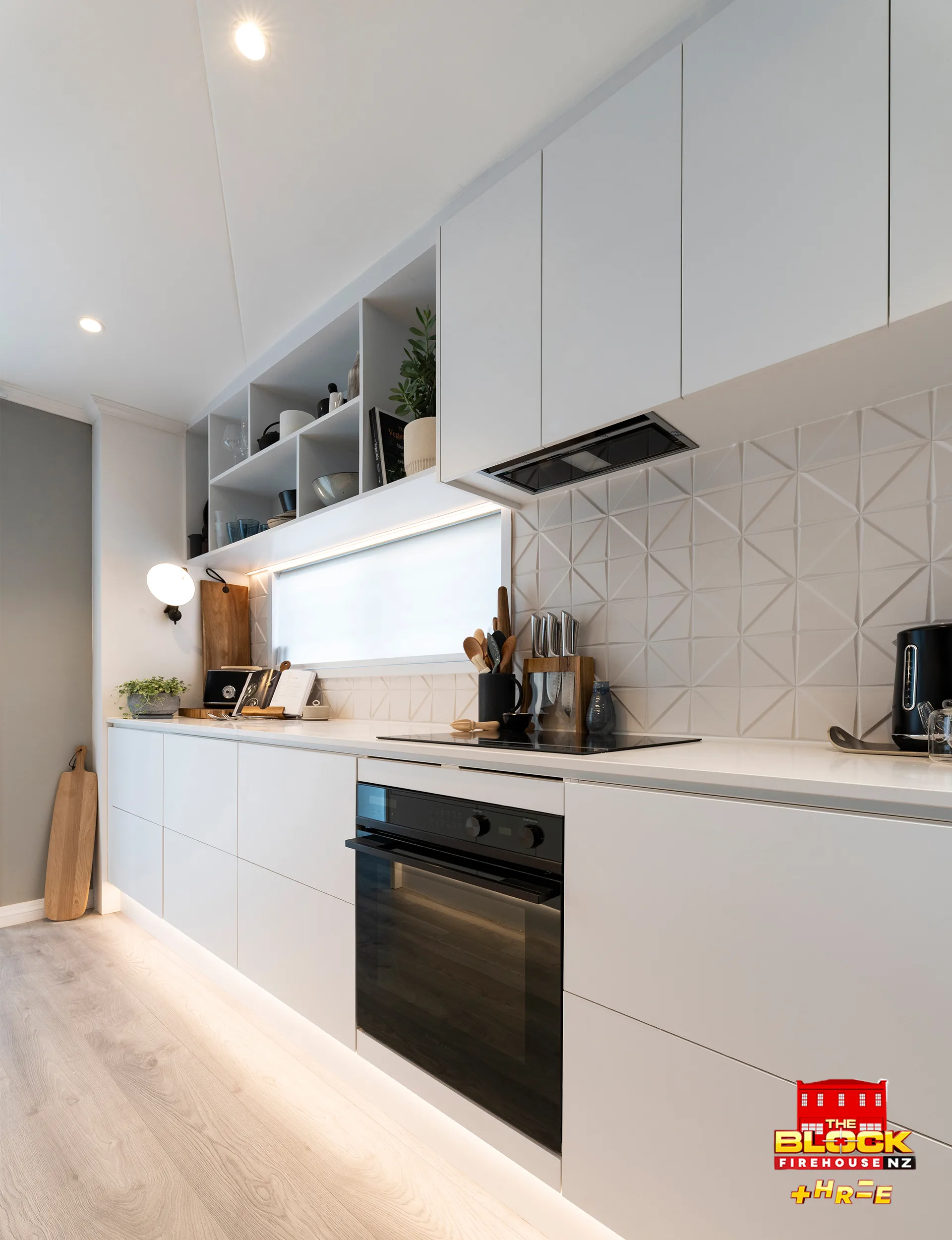 Sophia and Mikaere The Block NZ kitchen