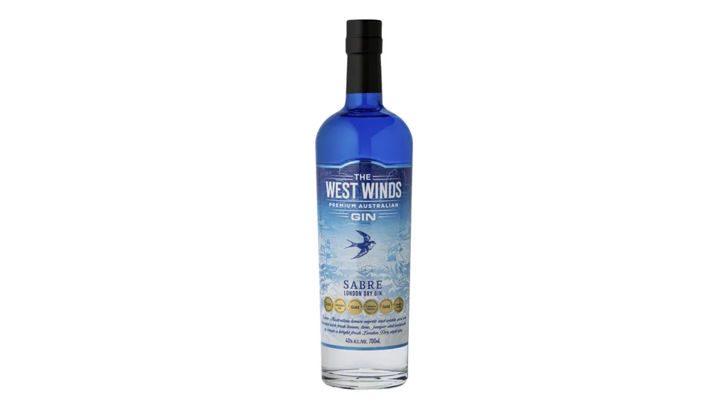 The West Winds The Sabre London Dry Gin.