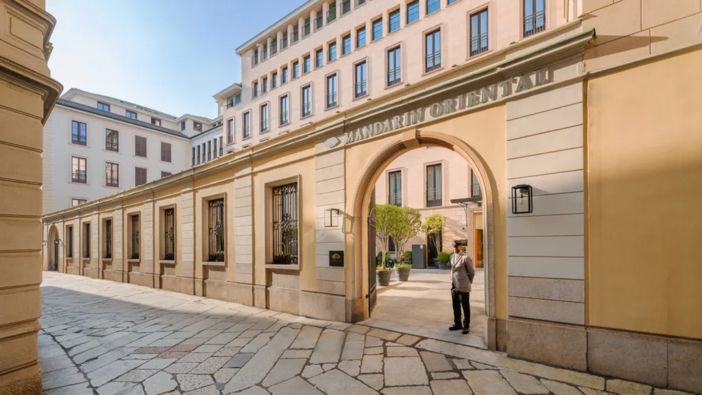 The Mandarin Oriental Milan.