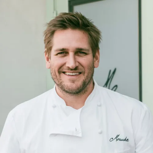 Chef Curtis Stone in his chef's whites
