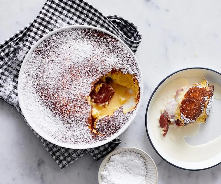 Jaclyn Koludrovic&rsquo;s quince and lemon pudding