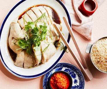 Junda Khoo’s Hainanese chicken