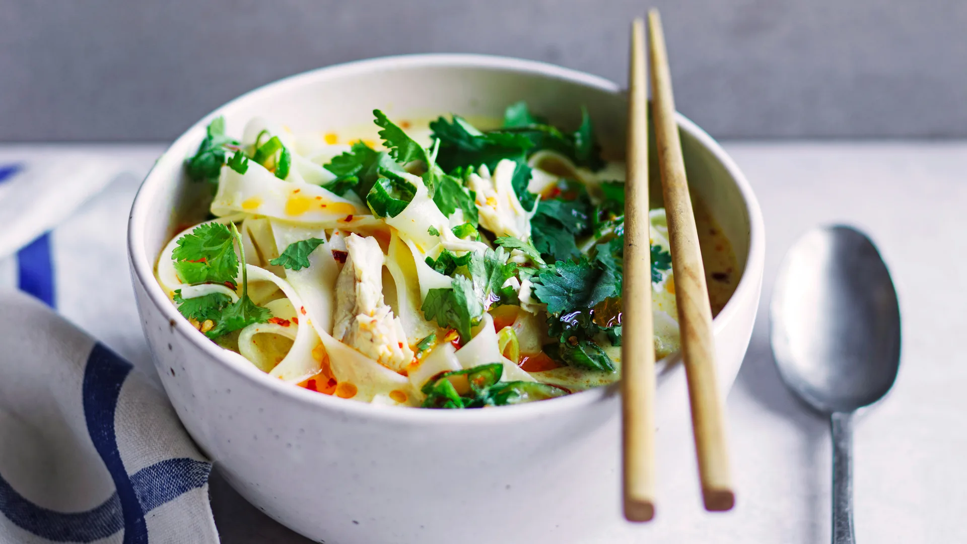 Best chicken noodle soups range from a quick and easy coconut chicken noodle soup to Thai khao soi.