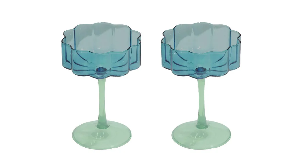 Fazeek Wave Coupe Glass Set