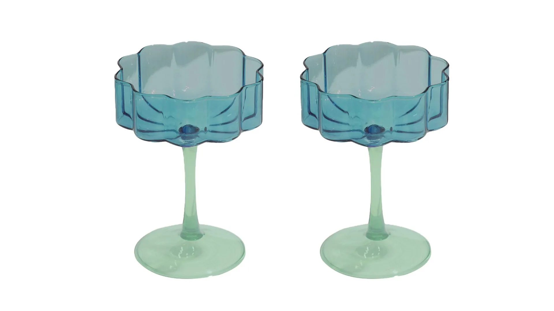Fazeek Wave Coupe Glass Set