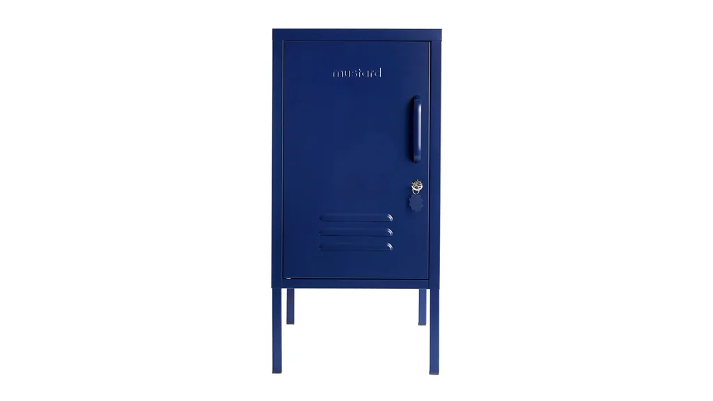 Mustard Made The Shorty locker in Navy