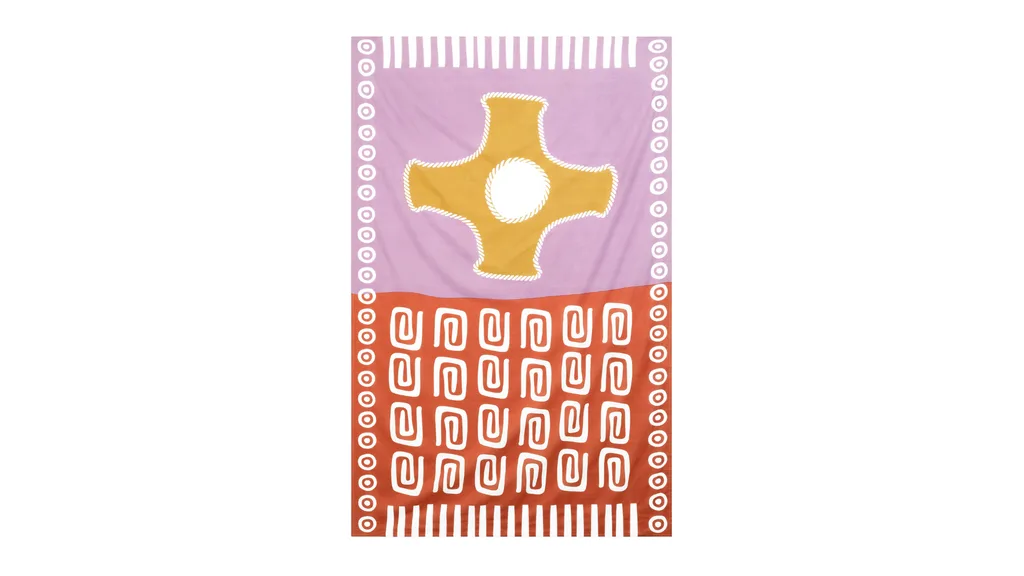 Affordable-Luxury-Christmas-Gifts-Lucy-Folk-Hand-Printed-Sarong