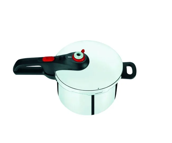 The Tefal Fast and Easy Pressure Cooker for stovetops.