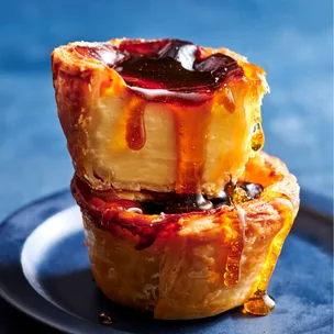 How to make Portuguese tarts recipe with burnt honey, step-by-step guide for Portuguese tarts