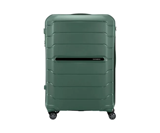 Samsonite expandable suitcase.