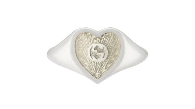 gucci heart ring