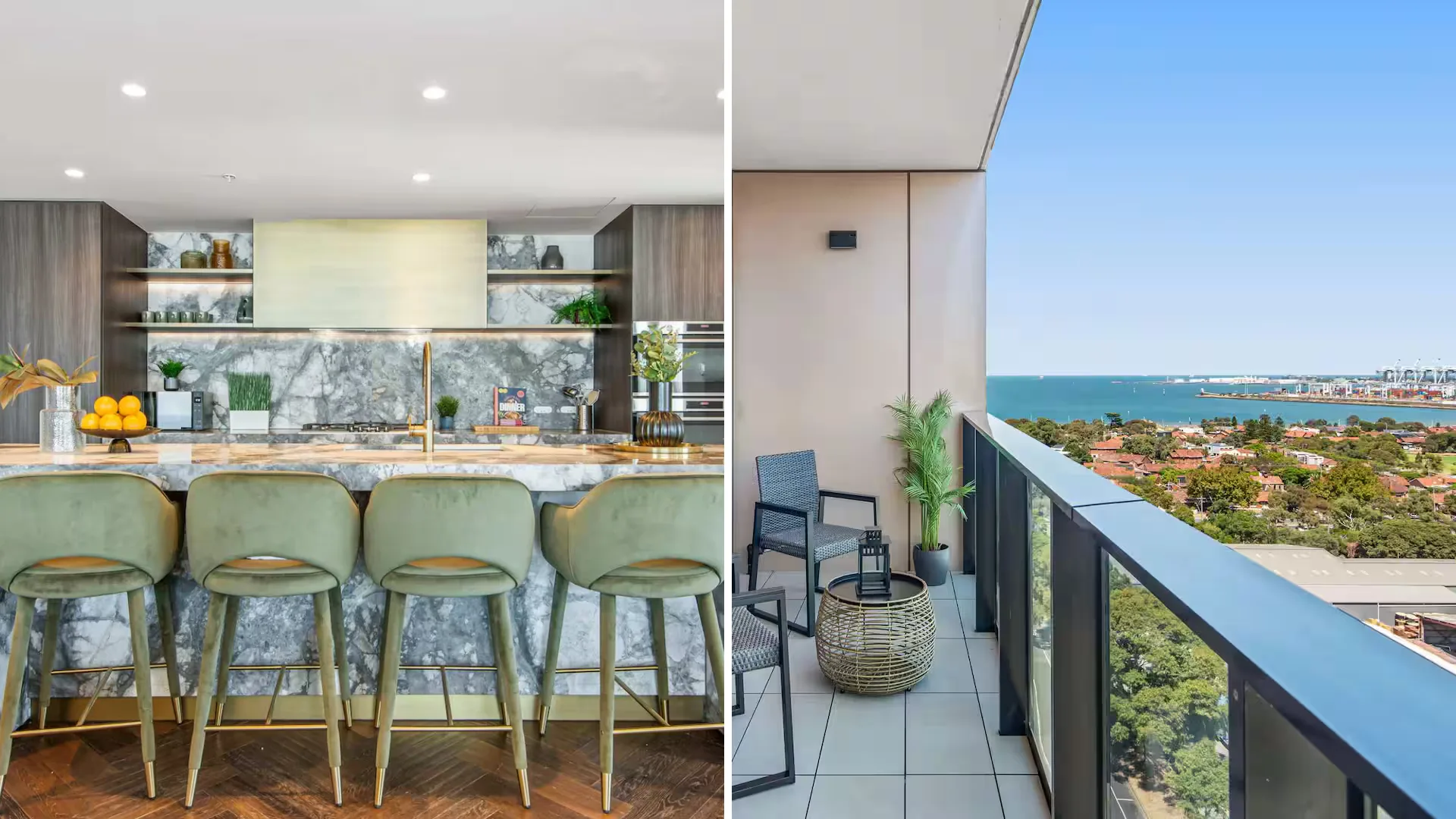 Nine Elm sub-penthouse airbnb in Melbourne, Victoria