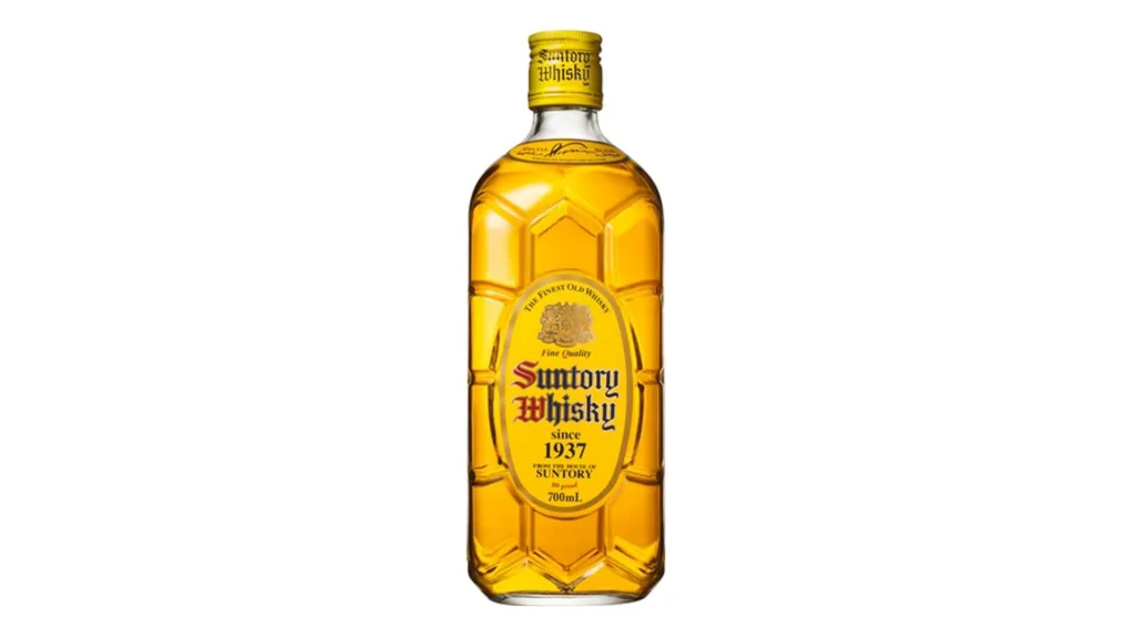 Suntory Kakubin whisky bottle