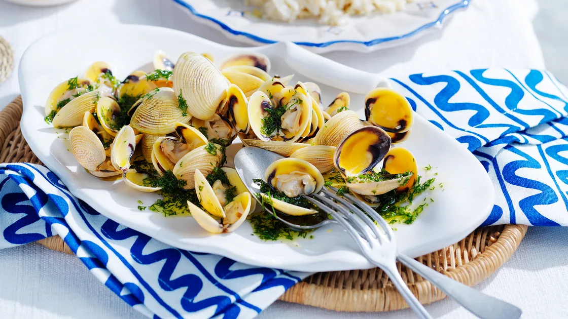 Lemon rice with vongole recipe - Gourmet Traveller