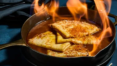 French cuisine Crêpes Suzette