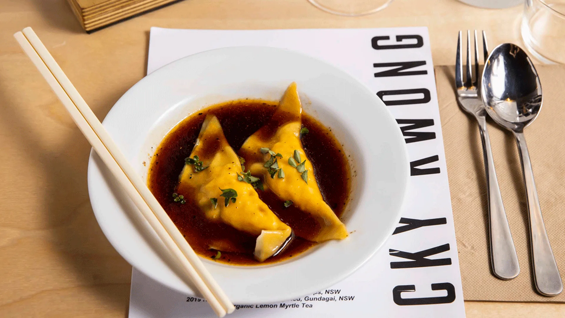 Dumplings at Lucky Kwong