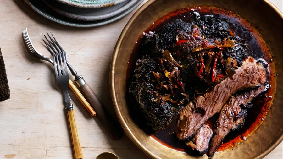 O Tama Carey's braised beef brisket recipe