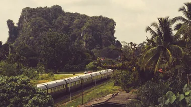 Eastern & Oriental Express train in Malaysia