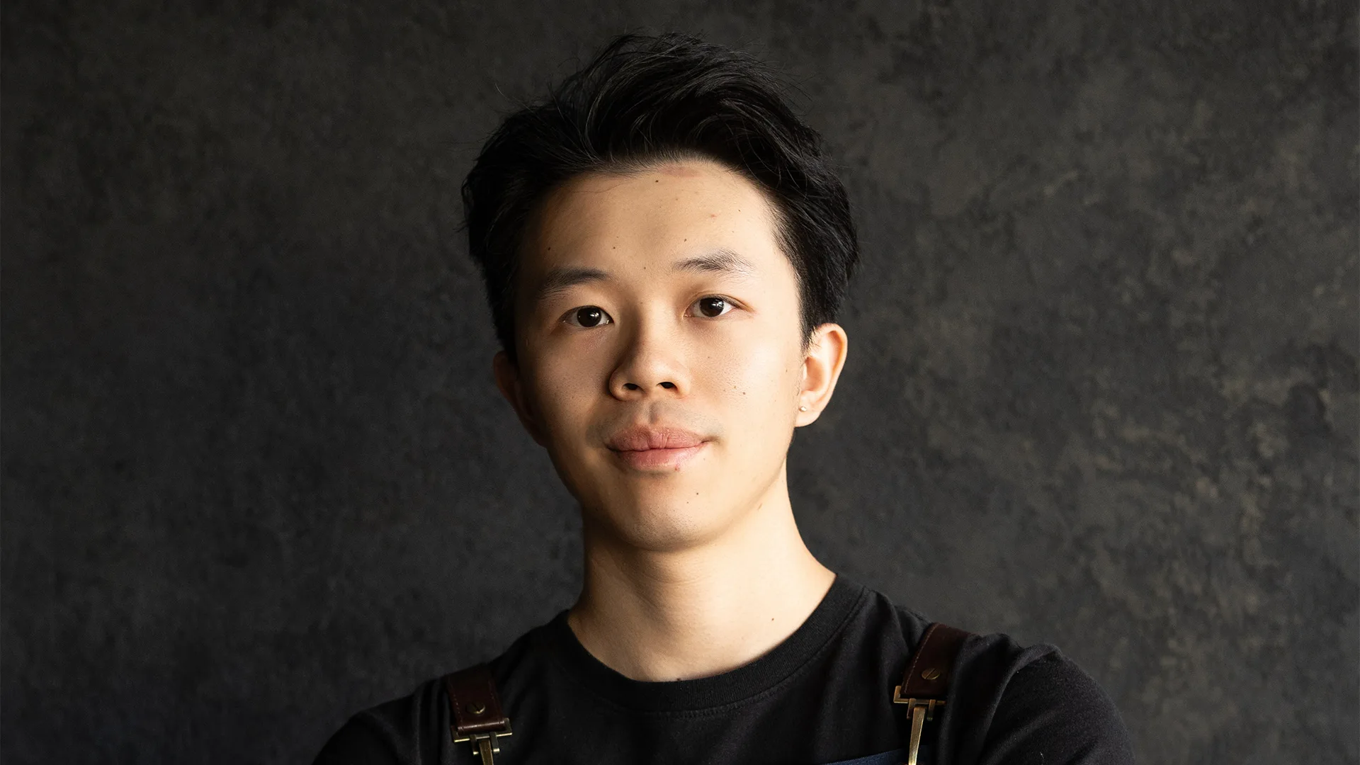 Head shot of chef Simon Ming