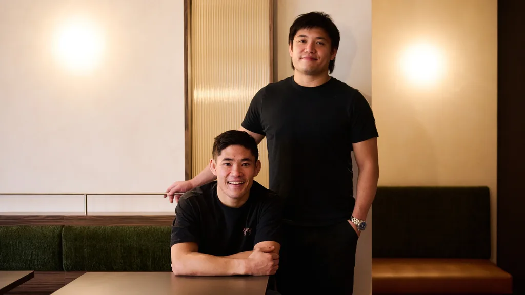 A photo of brothers, Benn and Mork of Canberra restaurant, Ratanakosol