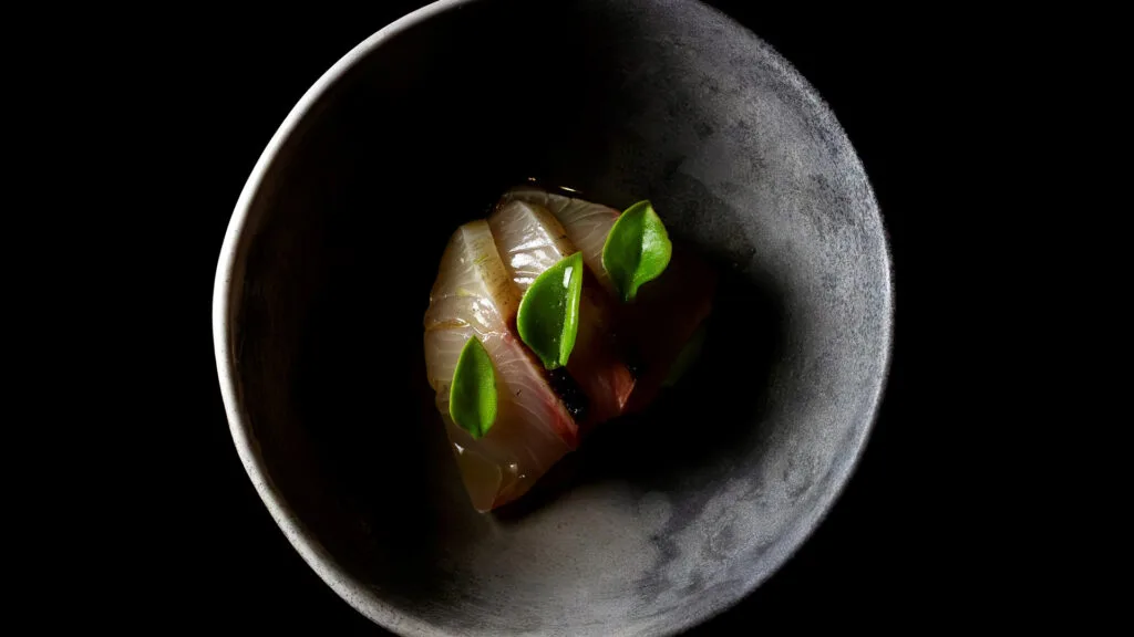 Fish dish at EXP. Restaurant Hunter Valley