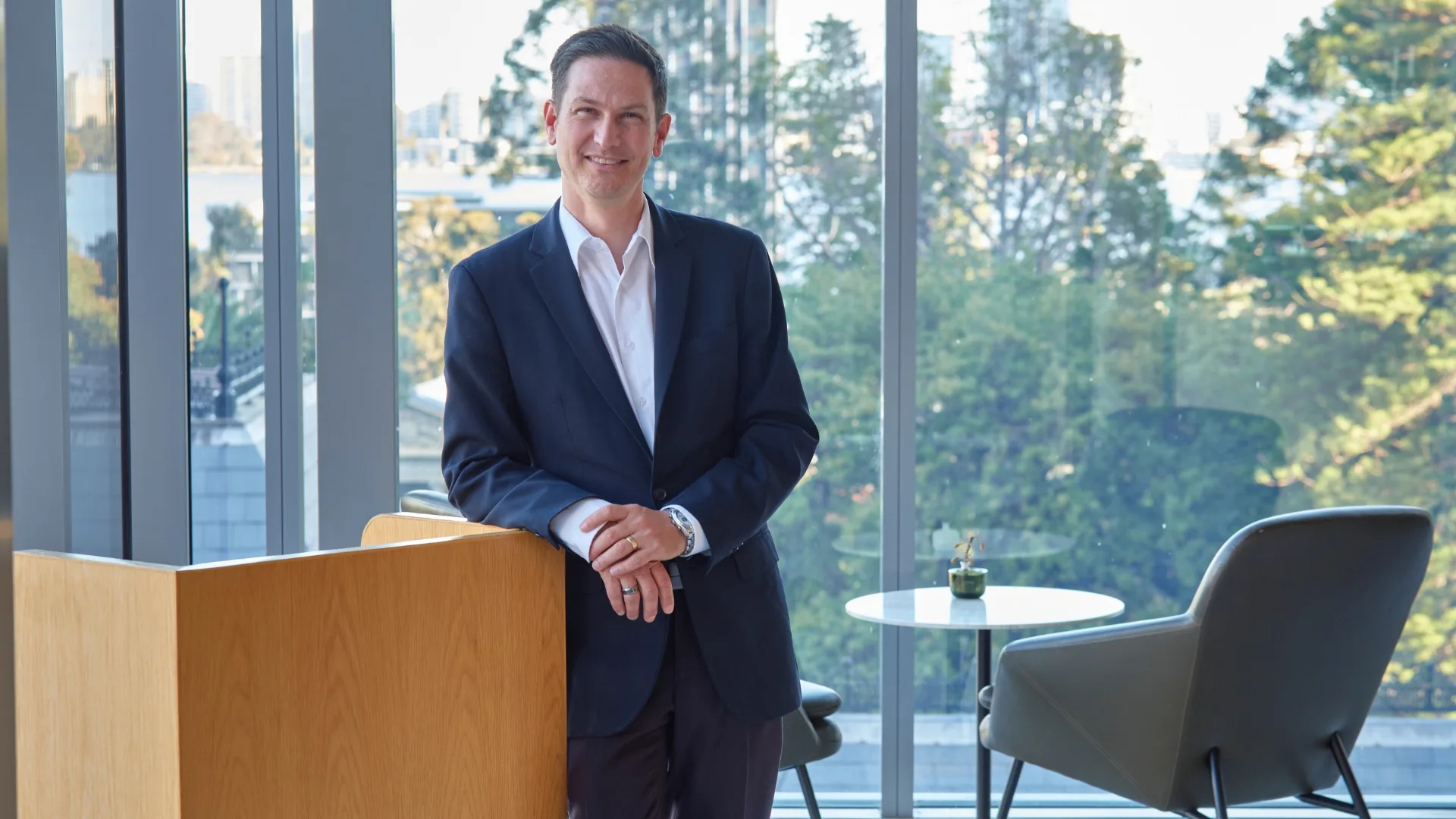 A photo of Ryan de Villiers, venue manager of Wildflower 