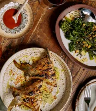 A spread of dishes at Pilloni in West End