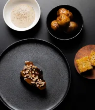 A course at Pneuma Restaurant in Brisbane's CBD