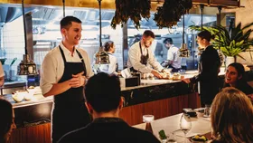 Josh Niland at Saint Peter restaurant, which placed 66 in The World's 50 Best Restaurants 2025 longlist