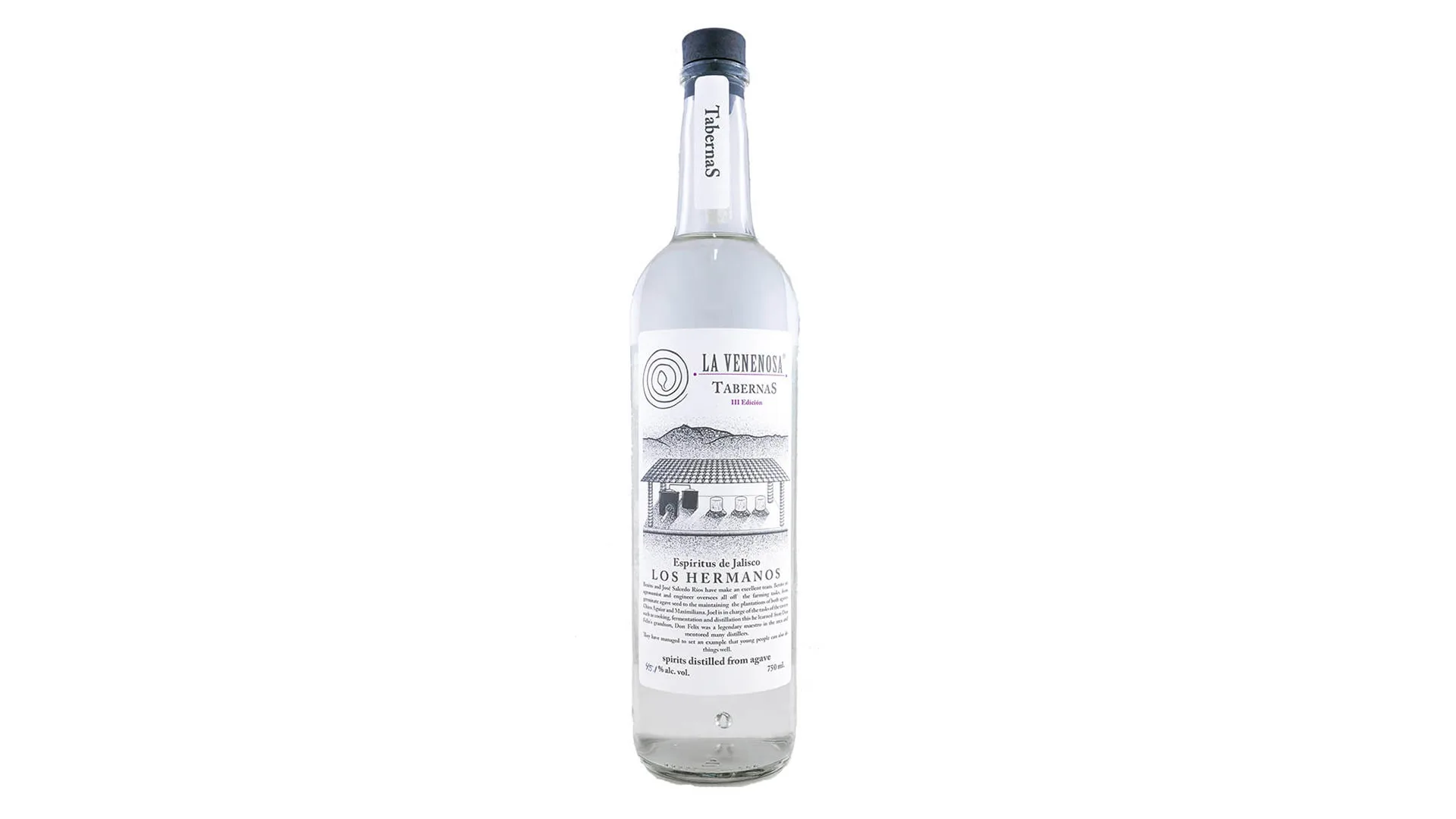 Bottle of La Venenosa Tabernas Raicilla