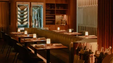 The interiors at Aalia in Sydney's CBD.