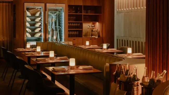 The interiors at Aalia in Sydney's CBD.