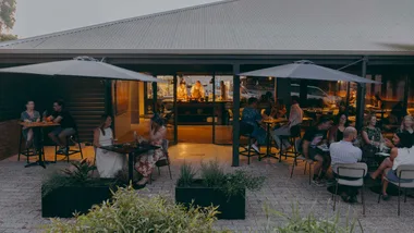 Exterior of de'sendent restaurant in Margaret River, WA